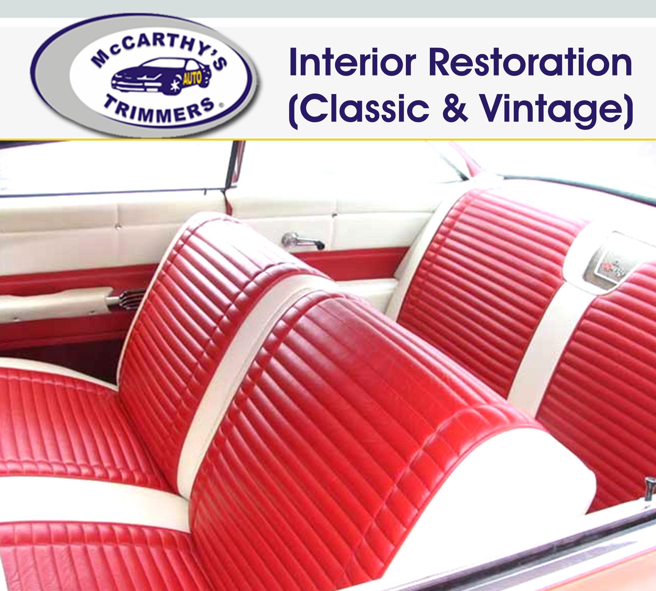 Vehicle Interior Restoration Classic Vintage South Africa