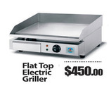 Flat Top Electric Griller