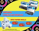 Samsung Toners & EFD Paper Rolls