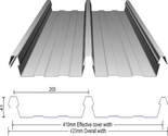 Saflok 410: Roofing Concealed Fix Profile