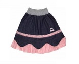 Girls Denim Skirt – Pink