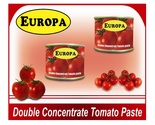 Europa Double Concentrate Tomato Paste