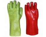 Red Green PV Gloves