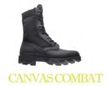 Canvas Combat Protective Boots