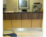 Kitchen Cabinets Reception Counter
