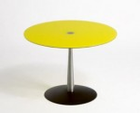 Coulor Glass Side Table