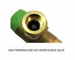 High Temperature Hot Water Check Valve