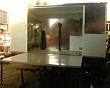 White Catering Trailer